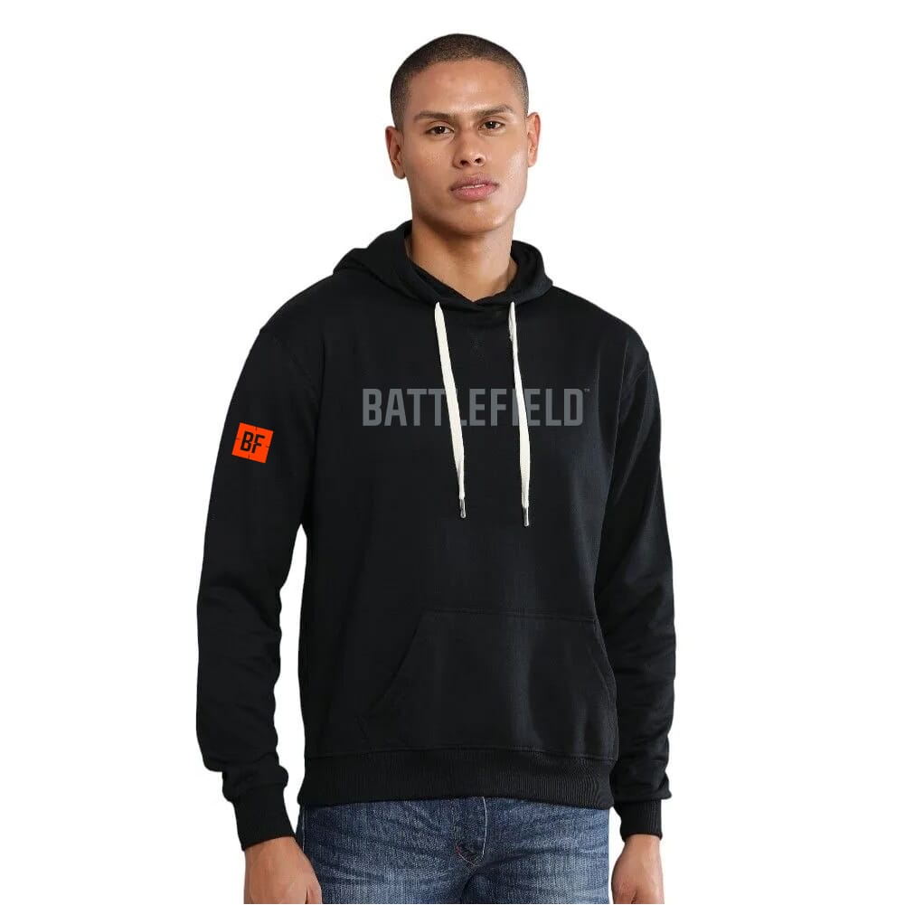 Battelfield Goodie Hoodie Plain-Black